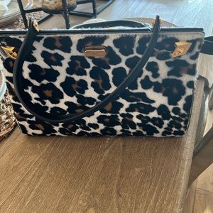 NWT Tory Burch Lee Radziwell leopard tote